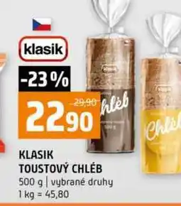 Terno KLASIK TOUSTOVÝ CHLÉB 500 g vybrané druhy nabídka