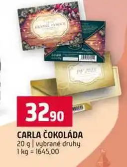 Terno CARLA ČOKOLÁDA 20 g vybrané druhy nabídka