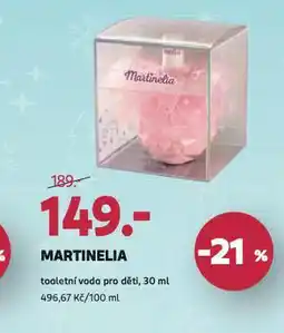 Rossmann Martinelia toaletní voda pro děti nabídka