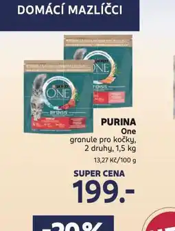 Rossmann Purina one granule pro kočky nabídka