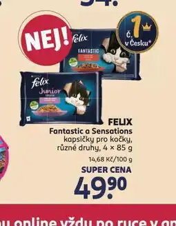 Rossmann Felix kapsičky pro kočky nabídka