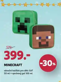 Rossmann Minecraft vánoční balíček pro děti nabídka