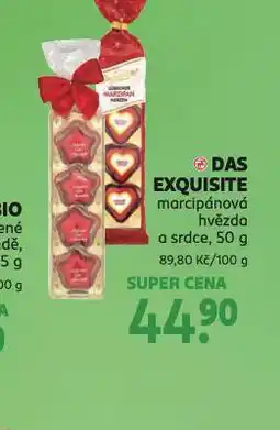 Rossmann Das exquisite masripánová hvězda a srdce nabídka