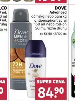 Rossmann Dove advanced roll-on nabídka