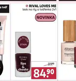 Rossmann Rival loves me lesk na rty nabídka