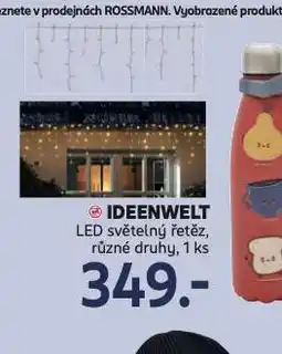 Rossmann Led světelný řetěz nabídka