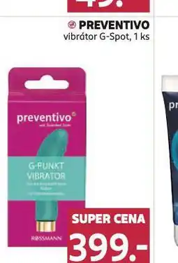 Rossmann Preventivo vibrátor nabídka