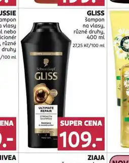 Rossmann Gliss šampon nabídka