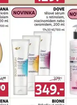 Rossmann Dove tělové sérum nabídka