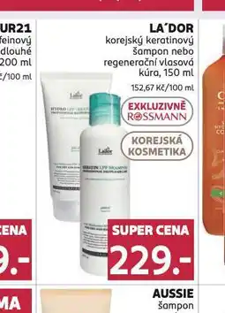 Rossmann La´dor šampon nabídka