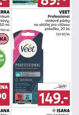 Rossmann Veet prtofessional voskové pásky nabídka