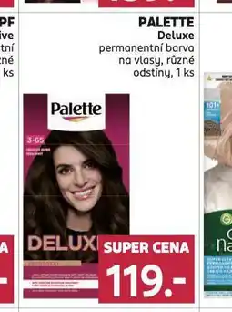 Rossmann Palette deluxe permanentní barva na vlasy nabídka