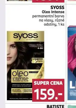 Rossmann Sypss oleo intense permanentní barva na vlasy nabídka