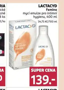 Rossmann Lactacyd femina mycí emulze nabídka