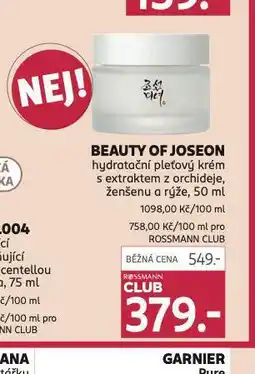 Rossmann Beauty of joseon krém nabídka