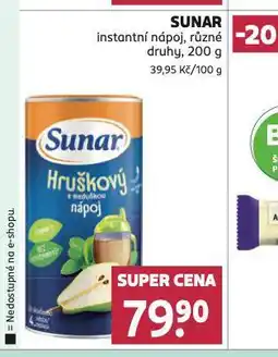 Rossmann Sunar instantní nápoj nabídka