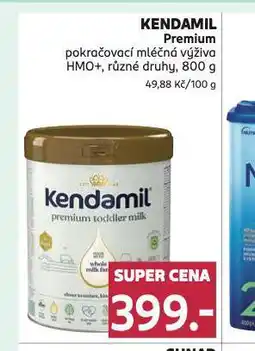 Rossmann Kendamil premium pokračovací mléčná výživa nabídka
