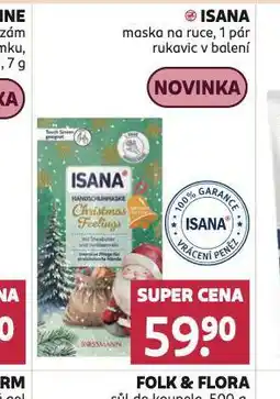 Rossmann Isana maska na ruce nabídka