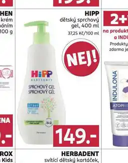 Rossmann Hipp dětský sprchový gel nabídka