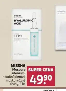 Rossmann Missha mascure maska nabídka