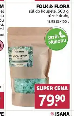 Rossmann Folk & flora sůl do koupele nabídka
