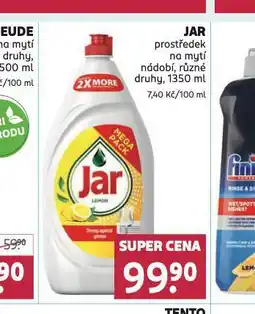 Rossmann Jar prostředek na nádobí nabídka
