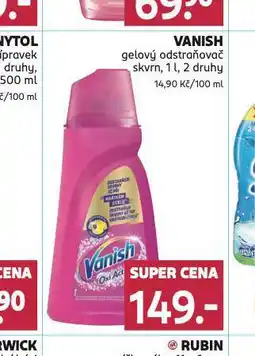 Rossmann Vanish gelový odstraňovač skvrn nabídka