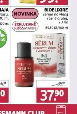 Rossmann Bioelixir sérum nabídka