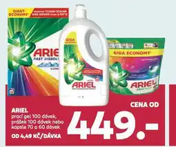 Rossmann Ariel prací gel nabídka