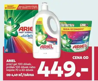 Rossmann Ariel prací gel nabídka