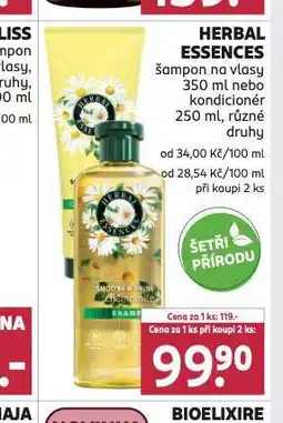 Rossmann Herbal essences kondicioner nabídka