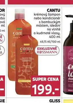 Rossmann Cantu šampon nabídka