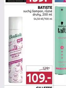 Rossmann Batiste suchý šampon nabídka