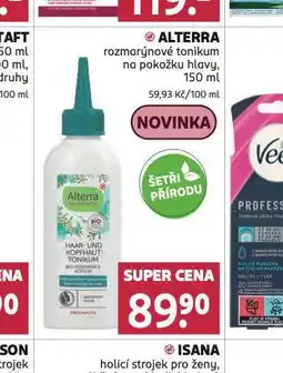 Rossmann Alterra tonikum nabídka