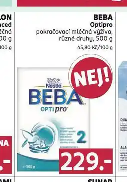 Rossmann Beba optipro pokračovací kojenecká výživa nabídka