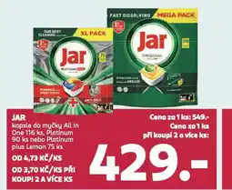 Rossmann Jar kapsle do myčky nabídka