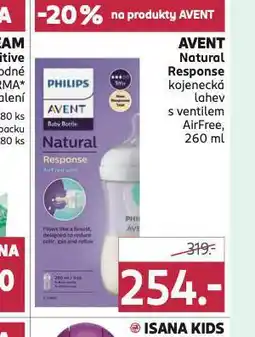 Rossmann Avent natural response kojenecká láhev nabídka