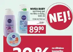 Rossmann Nivea baby sprchový gel nabídka