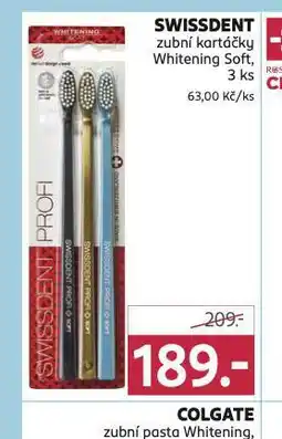 Rossmann Swissdent zubní kartáčky nabídka