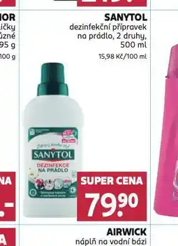 Rossmann Sanytol dezinfekční přípravek na prádlo nabídka