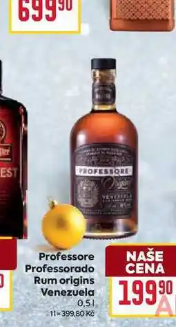 Billa Professore Professorado Rum origins Venezuela 0,5l nabídka