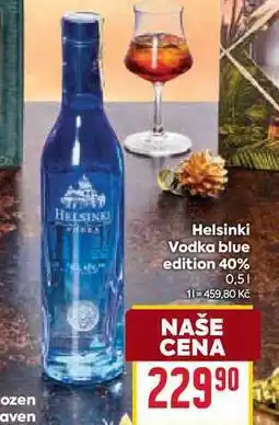 Billa Helsinki Vodka blue edition 40% 0,5l nabídka