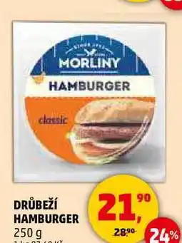 Penny Market DRŮBEŽÍ HAMBURGER, 250 g nabídka
