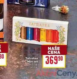 Billa Tatratea Mini set 6x 0,04l nabídka