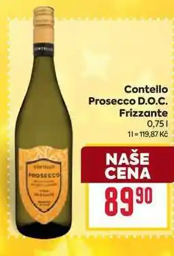 Billa Contello Prosecco D.O.C. Frizzante 0,75l nabídka