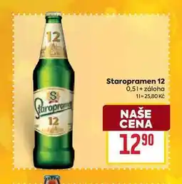 Billa Staropramen 12 0,5l nabídka