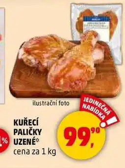 Penny Market KUŘECÍ PALIČKY UZENÉ, 1 kg nabídka