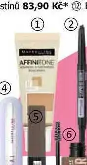Teta MAYBELLINE Affinitone make-up nabídka