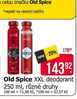 Teta Old Spice XXL deodorant 250 ml nabídka