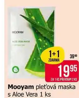Teta Mooyam pleťová maska s Aloe Vera 1 ks nabídka